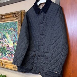 Men’s Burberry  Quilted Barn Jacket